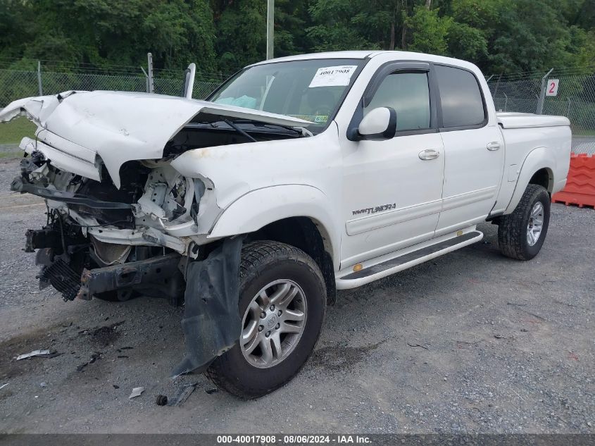 2004 Toyota Tundra Double Cab Limited VIN: 5TBDT48174S459812 Lot: 40017908