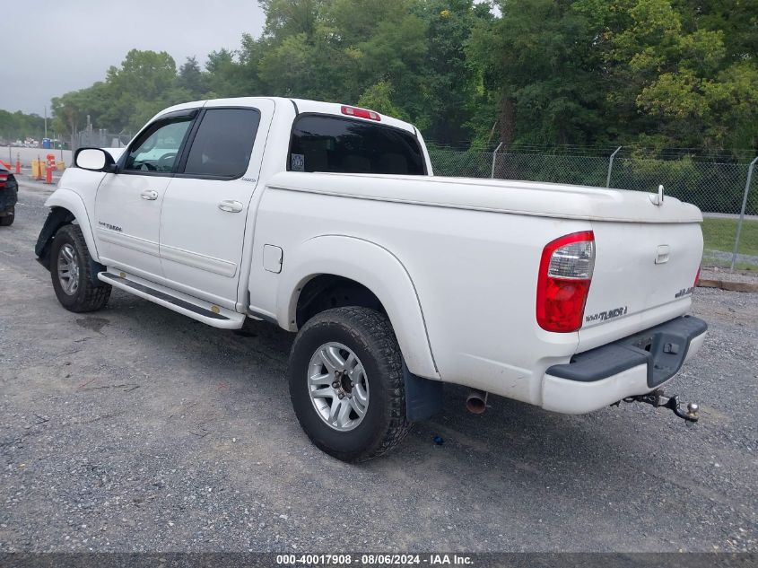 2004 Toyota Tundra Double Cab Limited VIN: 5TBDT48174S459812 Lot: 40017908