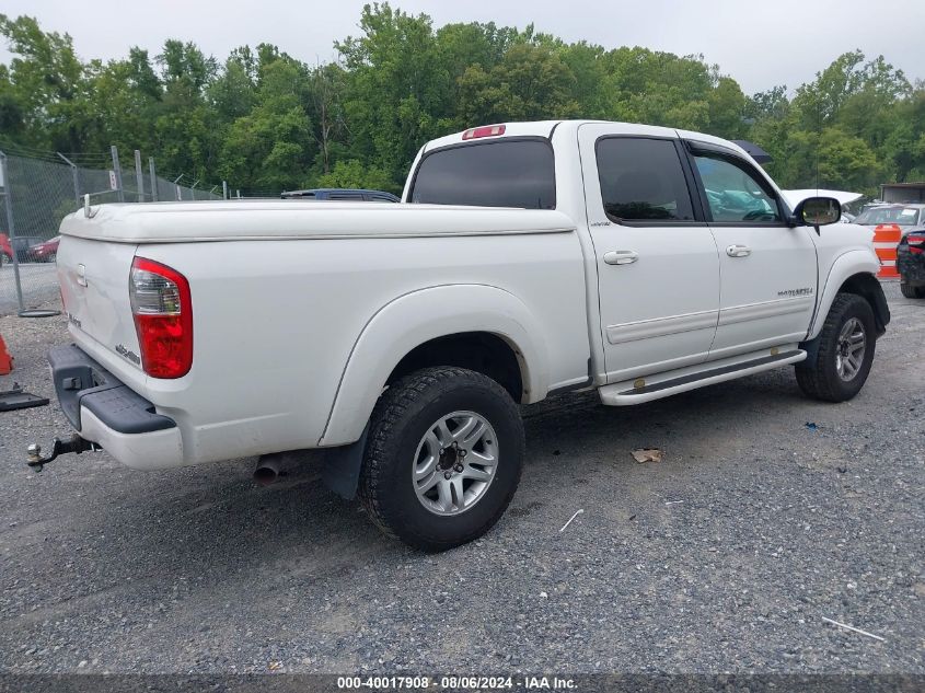 2004 Toyota Tundra Double Cab Limited VIN: 5TBDT48174S459812 Lot: 40017908