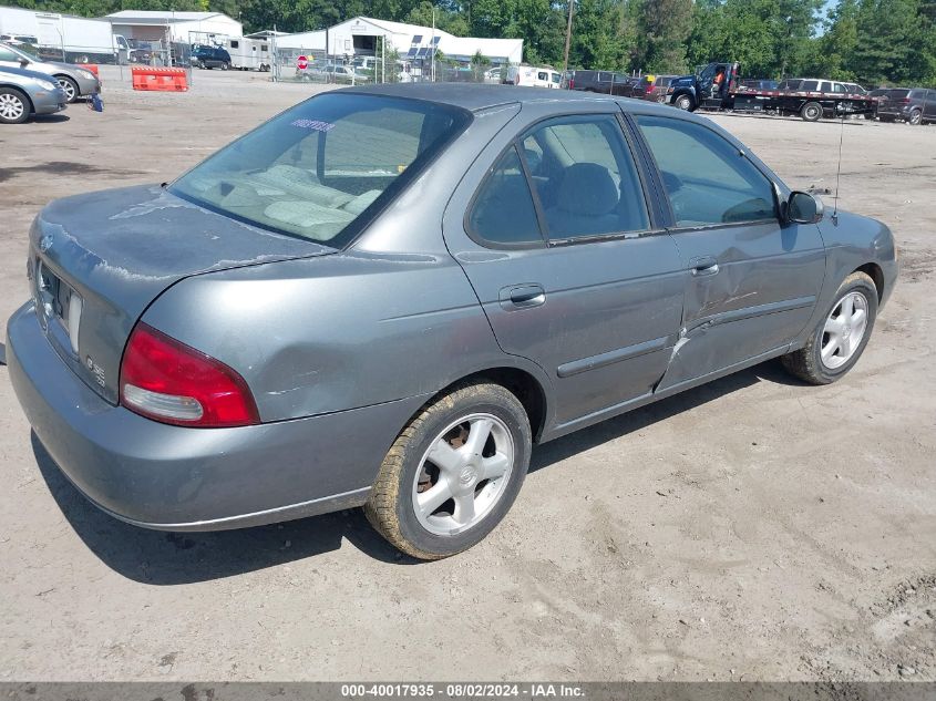 3N1BB51A9YL001527 | 2000 NISSAN SENTRA