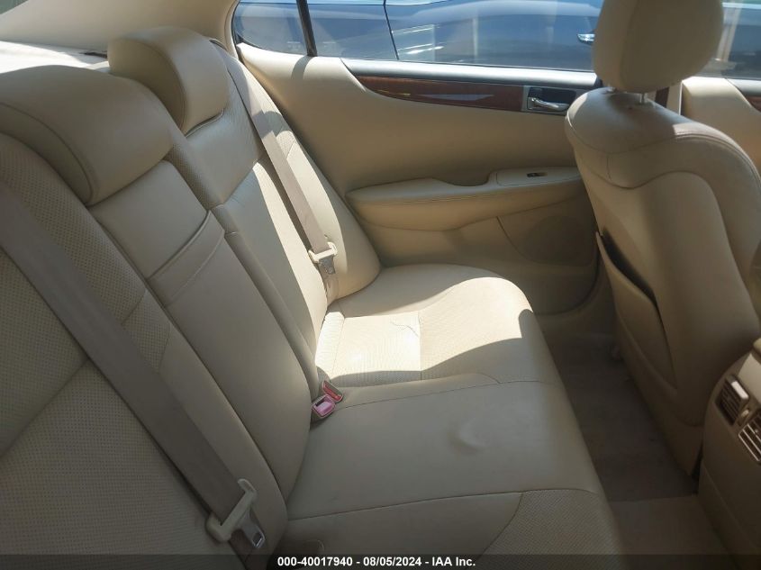 2005 Lexus Es 330 330 VIN: JTHBA30G155085718 Lot: 40017940