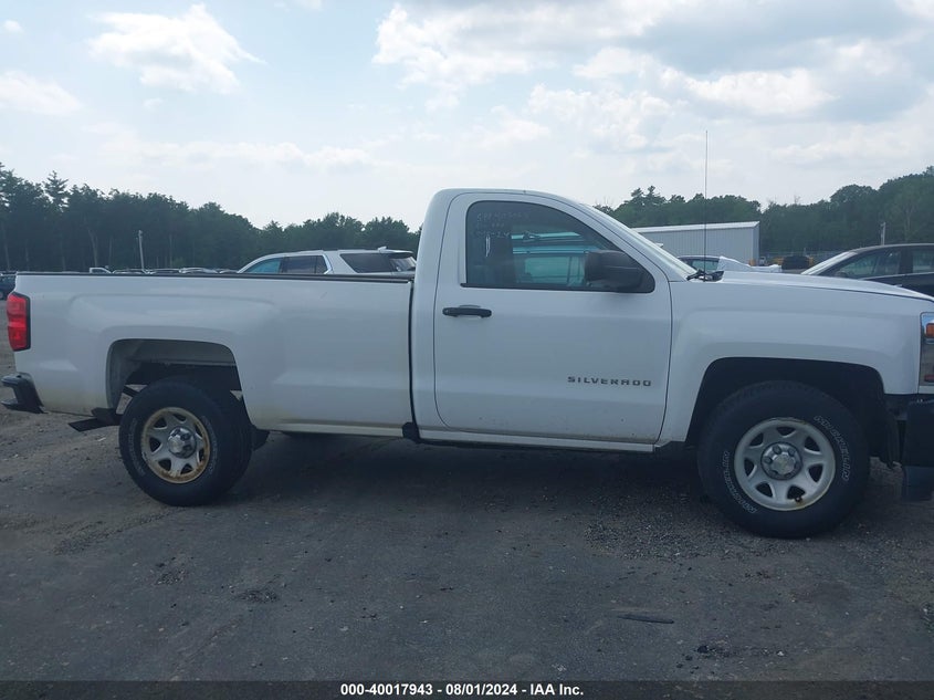 2016 CHEVROLET SILVERADO 1500 WT - 1GCNCNEH8GZ187504
