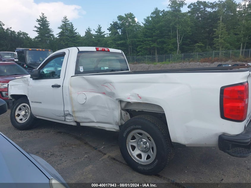 2016 CHEVROLET SILVERADO 1500 WT - 1GCNCNEH8GZ187504