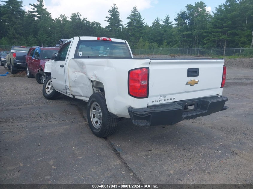 2016 CHEVROLET SILVERADO 1500 WT - 1GCNCNEH8GZ187504