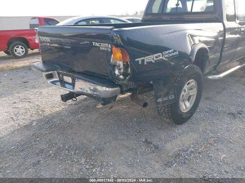 2000 Toyota Tacoma Base V6 VIN: 4TAWN72N3YZ674465 Lot: 40017948