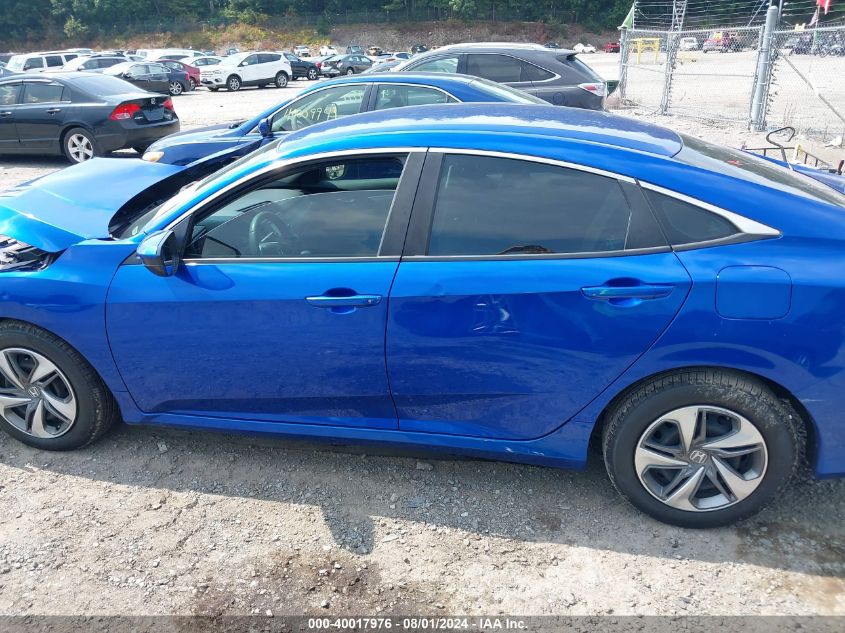 2019 Honda Civic Lx VIN: 2HGFC2F66KH579939 Lot: 40017976