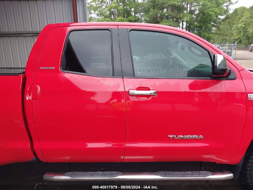 2007 Toyota Tundra Limited 5.7L V8 VIN: 5TFBV58157X011808 Lot: 40017979