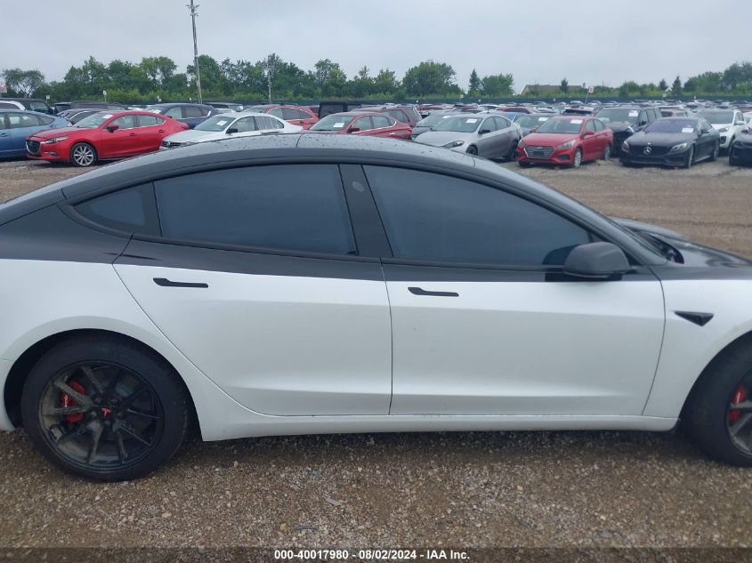 2022 TESLA MODEL 3 - 5YJ3E1EB0NF278386