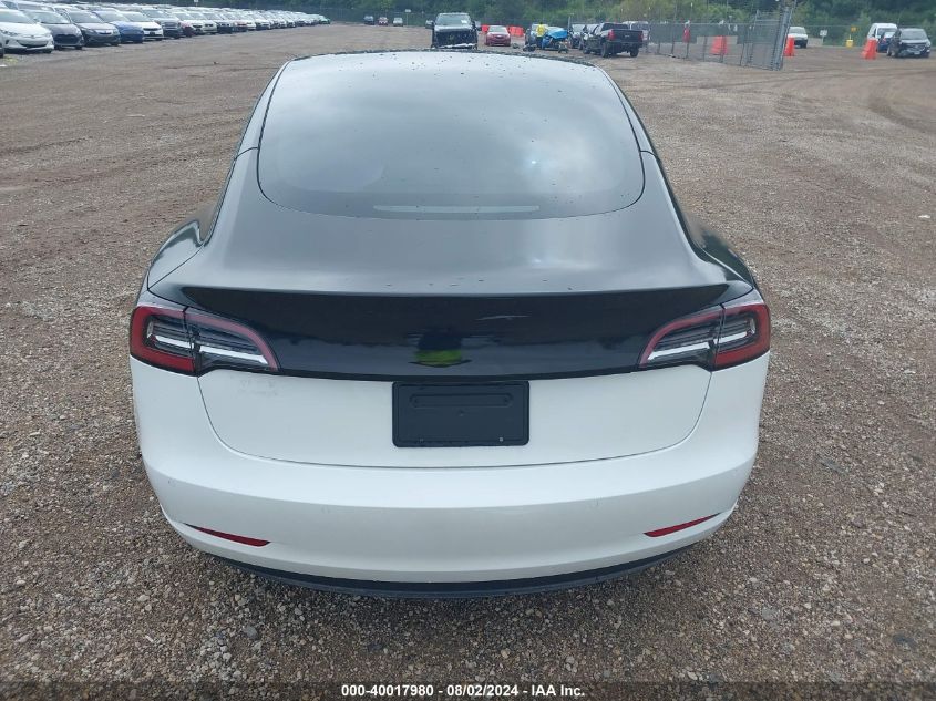 2022 TESLA MODEL 3 - 5YJ3E1EB0NF278386