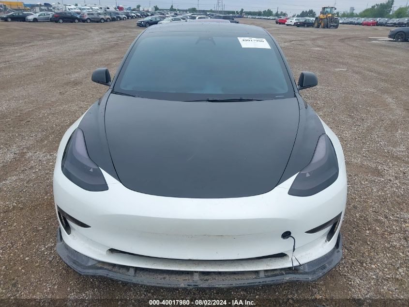 2022 TESLA MODEL 3 - 5YJ3E1EB0NF278386