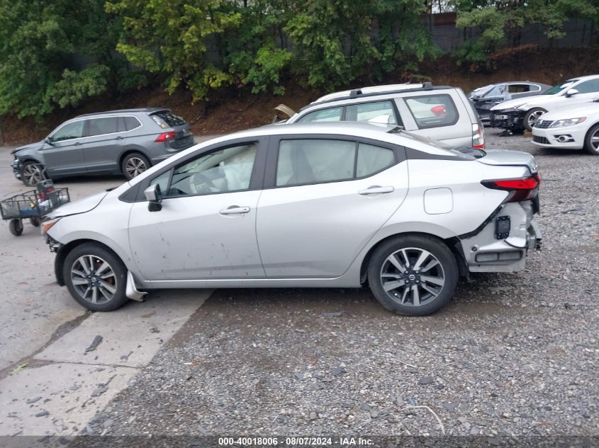 2022 Nissan Versa 1.6 Sv Xtronic Cvt VIN: 3N1CN8EV9NL849056 Lot: 40018006