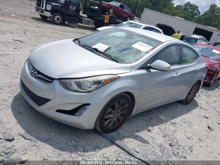 5NPDH4AE0EH515621 | 2014 HYUNDAI ELANTRA