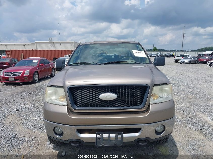 2006 Ford F-150 Fx4/Lariat/Xlt VIN: 1FTPW14V06KC30787 Lot: 40018021