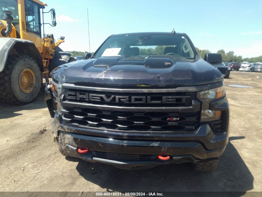 2022 Chevrolet Silverado 1500 4Wd Short Bed Custom Trail Boss VIN: 3GCPDCEK4NG669468 Lot: 40018031