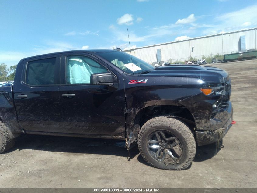 2022 Chevrolet Silverado 1500 4Wd Short Bed Custom Trail Boss VIN: 3GCPDCEK4NG669468 Lot: 40018031