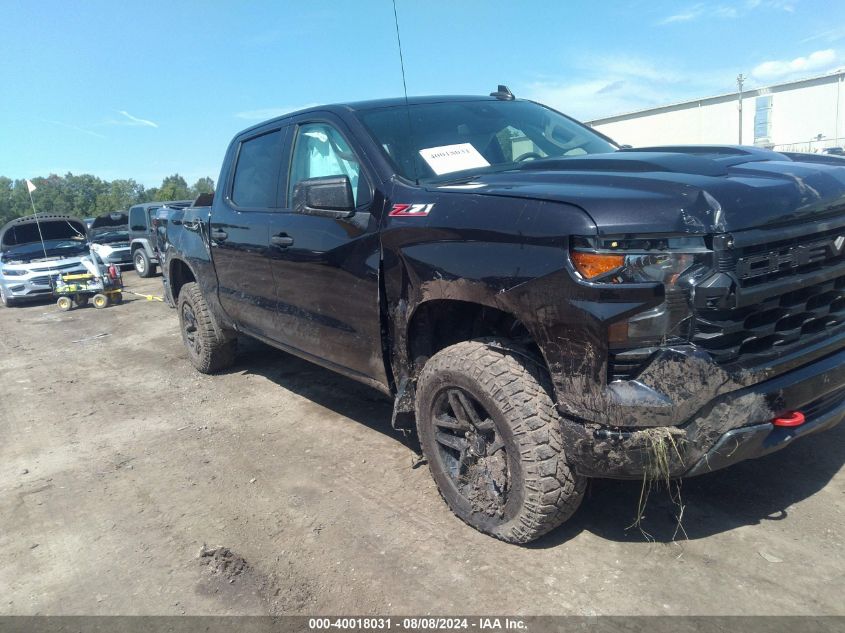 2022 Chevrolet Silverado 1500 4Wd Short Bed Custom Trail Boss VIN: 3GCPDCEK4NG669468 Lot: 40018031