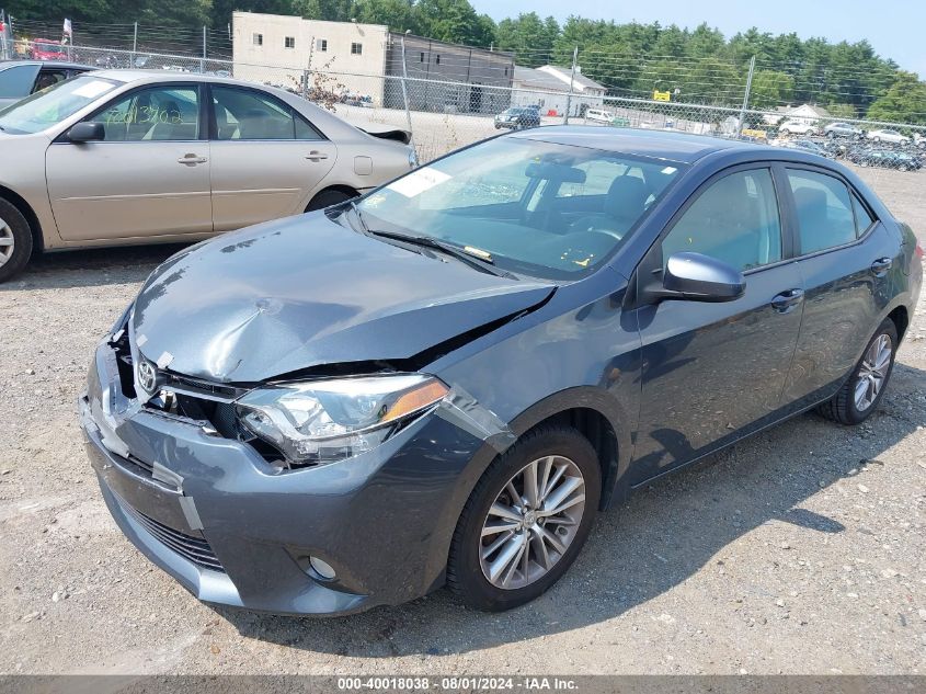 2T1BURHE9FC366426 2015 TOYOTA COROLLA - Image 2