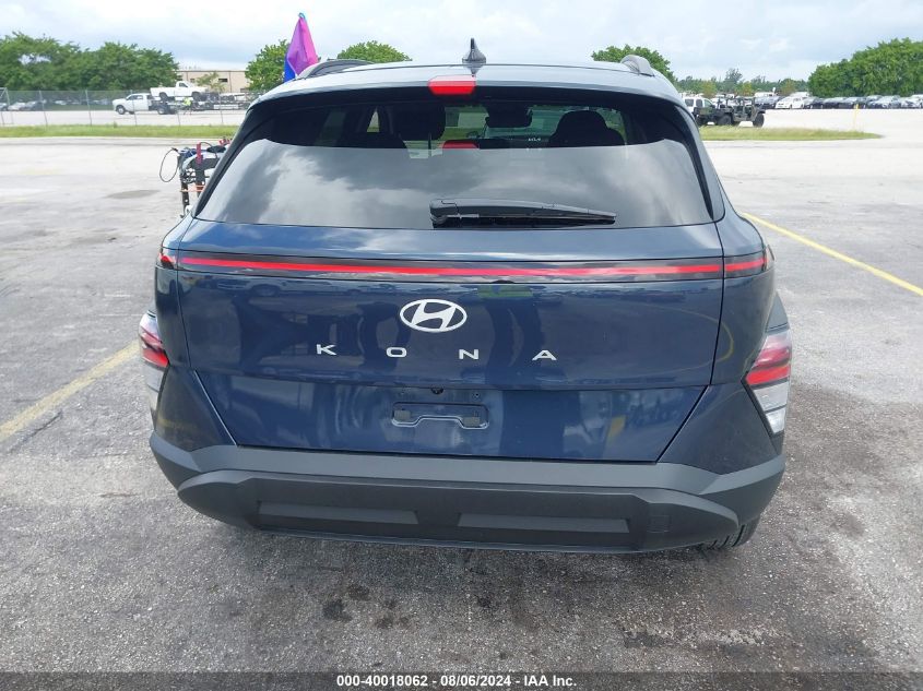 2024 Hyundai Kona Sel VIN: KM8HB3AB3RU171082 Lot: 40018062