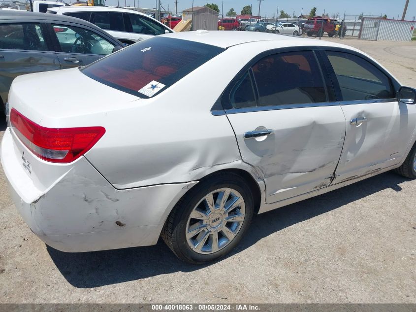 2012 Lincoln Mkz Hybrid VIN: 3LNDL2L35CR833240 Lot: 40018063