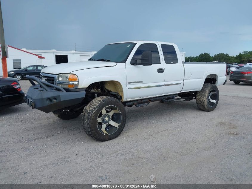 1GTHC29U85E202140 | 2005 GMC SIERRA 2500HD