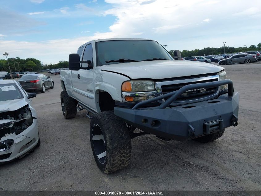 2005 GMC Sierra 2500Hd Sle/Slt/Work Truck VIN: 1GTHC29U85E202140 Lot: 40018078