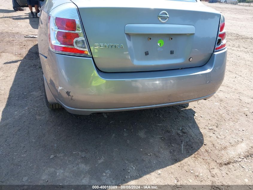 2008 Nissan Sentra 2.0 VIN: 3N1AB61E18L666393 Lot: 40018089