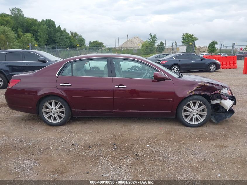 2008 Toyota Avalon Limited VIN: 4T1BK36B78U280139 Lot: 40018096