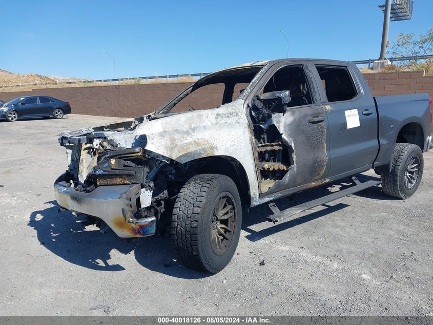 2021 CHEVROLET SILVERADO 1500 4WD  SHORT BED LT - 1GCUYDED9MZ354730