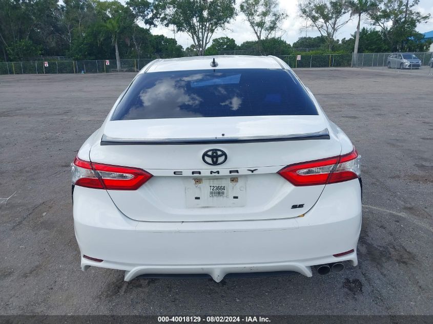 2020 Toyota Camry Se Nightshade Edition VIN: 4T1G11AK8LU397600 Lot: 40018129