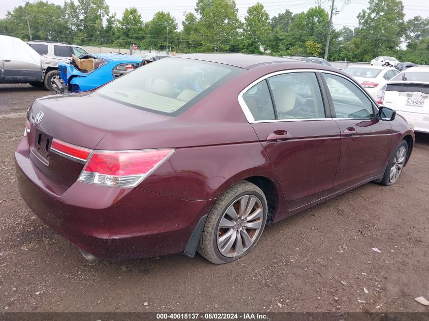 2011 Honda Accord 2.4 Ex VIN: 1HGCP2F78BA108616 Lot: 40018137