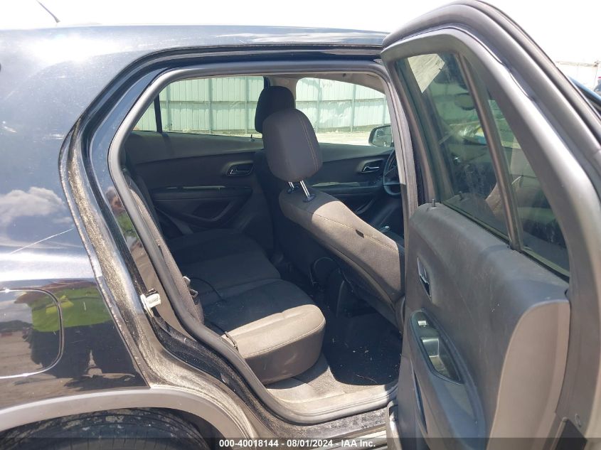 2018 Chevrolet Trax Ls VIN: 3GNCJKSB2JL386470 Lot: 40018144