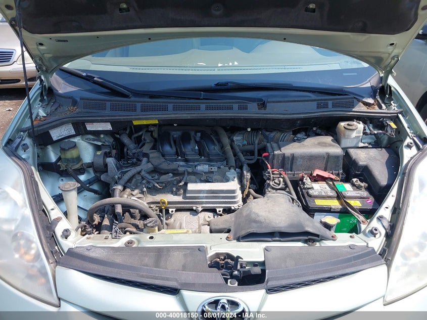 2008 Toyota Sienna Ce VIN: 5TDZK23C78S133656 Lot: 40018150