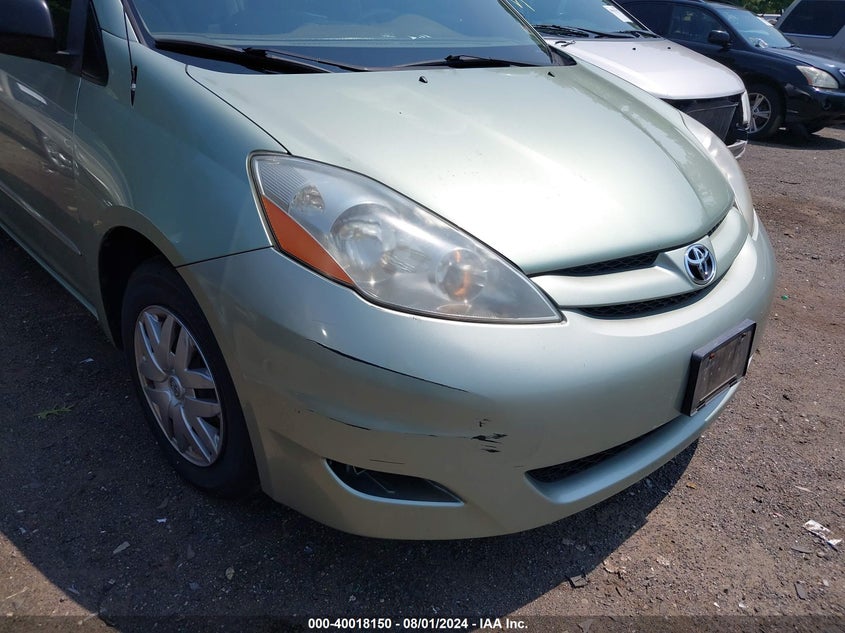 2008 Toyota Sienna Ce VIN: 5TDZK23C78S133656 Lot: 40018150