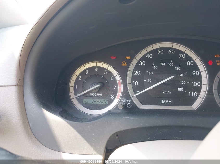 2008 Toyota Sienna Ce VIN: 5TDZK23C78S133656 Lot: 40018150