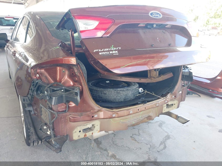 2016 Ford Fusion Se VIN: 3FA6P0HD2GR272577 Lot: 40018183