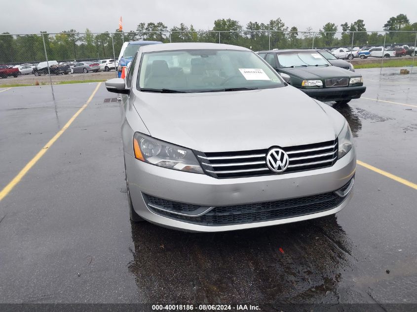 2012 Volkswagen Passat 2.5L Se VIN: 1VWBP7A33CC104519 Lot: 40018186