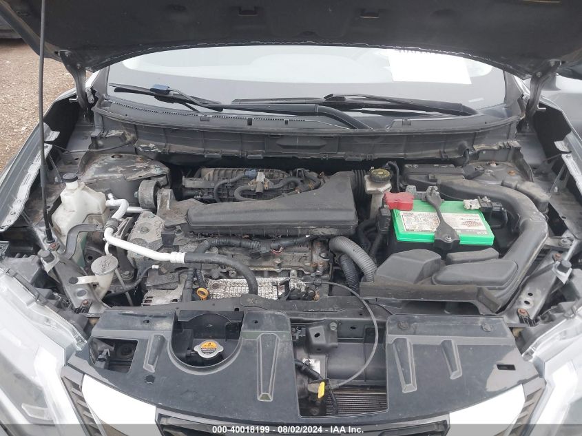 2017 Nissan Rogue S/Sl/Sv VIN: JN8AT2MV2HW009714 Lot: 40018199