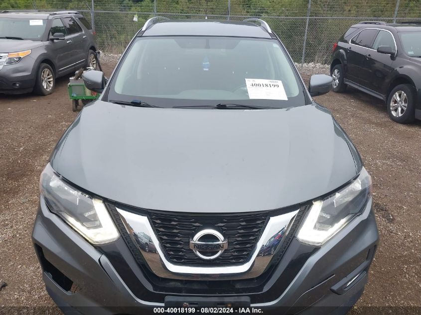 2017 Nissan Rogue S/Sl/Sv VIN: JN8AT2MV2HW009714 Lot: 40018199