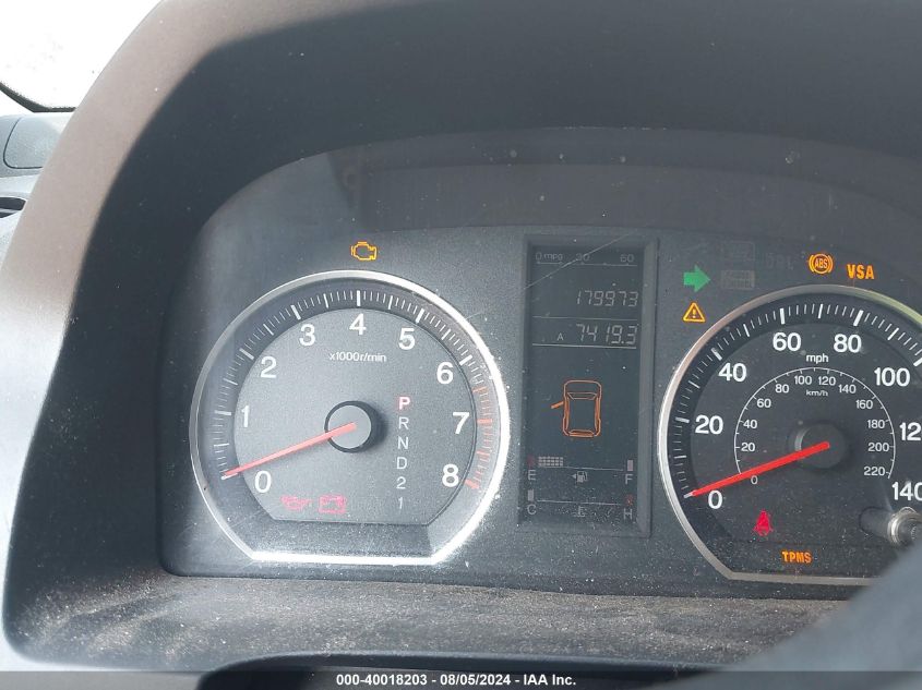 2008 Honda Cr-V Lx VIN: JHLRE48368C006431 Lot: 40018203