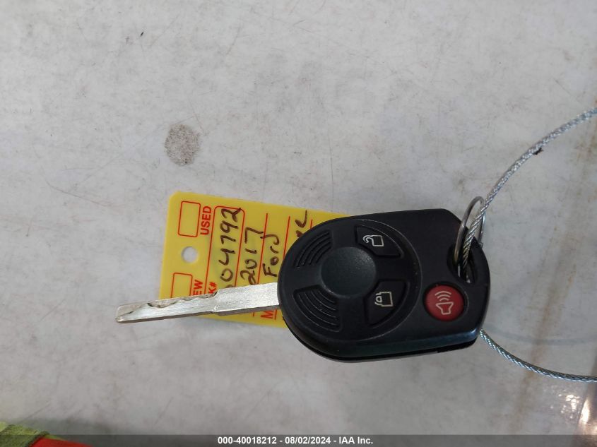 2017 Ford Escape S VIN: 1FMCU0F76HUA20436 Lot: 40018212