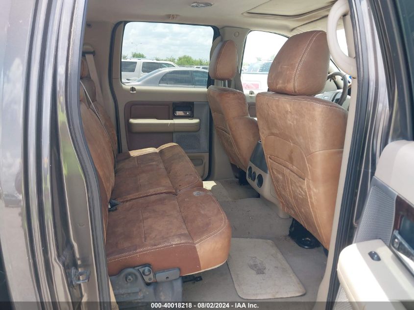 2005 Ford F-150 Lariat/Xlt VIN: 1FTPW12515KE86776 Lot: 40018218