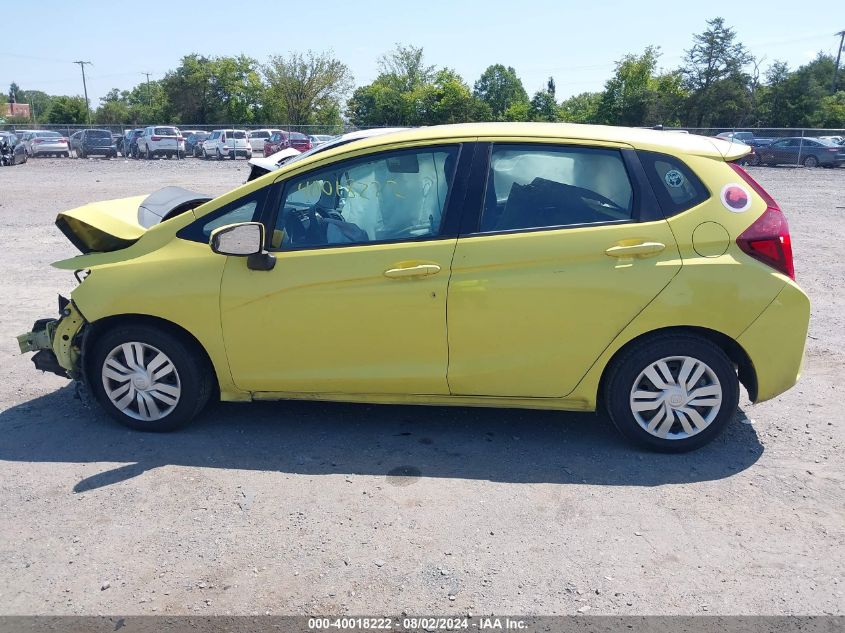 2015 Honda Fit Lx VIN: 3HGGK5H57FM758477 Lot: 40018222