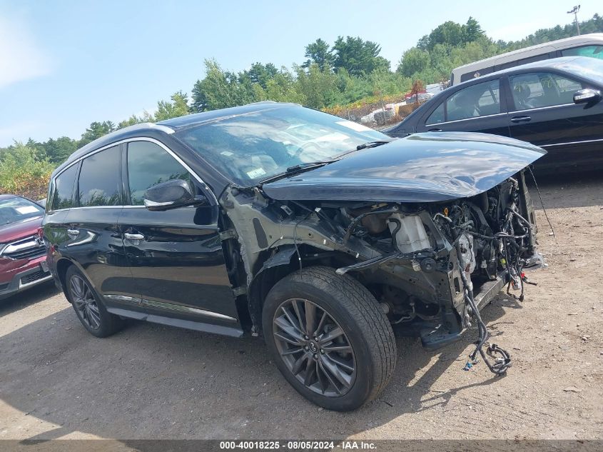 2020 Infiniti Qx60 Luxe Awd VIN: 5N1DL0MM7LC525304 Lot: 40018225