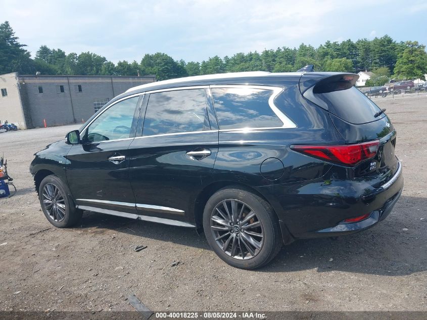 2020 Infiniti Qx60 Luxe Awd VIN: 5N1DL0MM7LC525304 Lot: 40018225