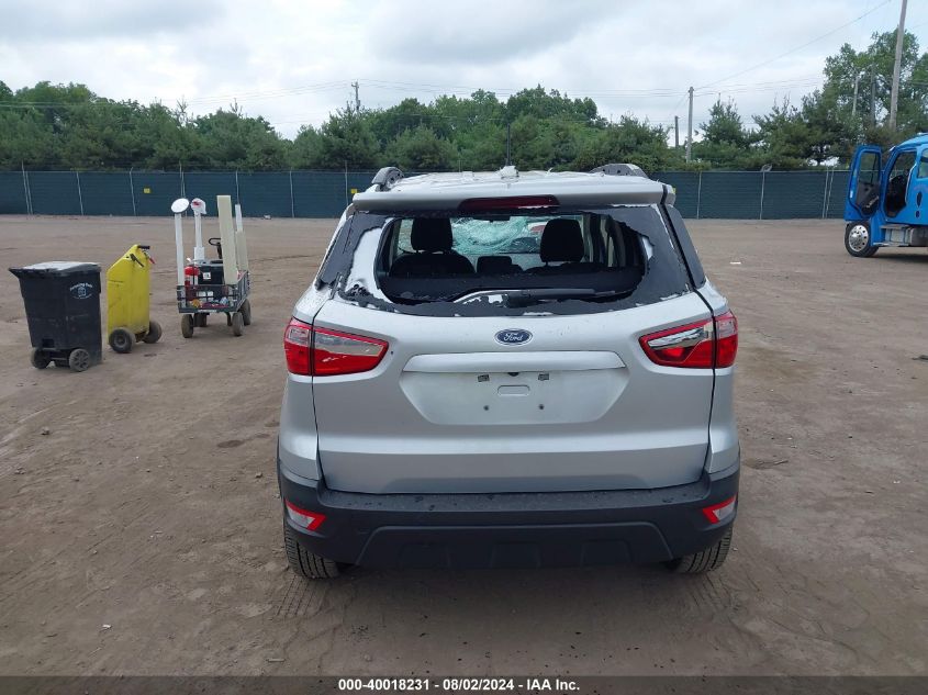 2019 Ford Ecosport Se VIN: MAJ6S3GL6KC276177 Lot: 40018231