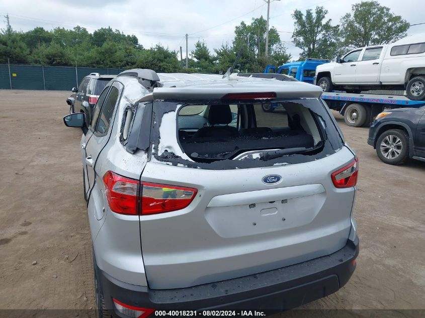 2019 Ford Ecosport Se VIN: MAJ6S3GL6KC276177 Lot: 40018231