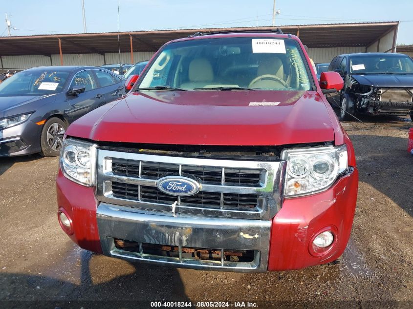 2011 Ford Escape Limited VIN: 1FMCU9EG7BKA73350 Lot: 40018244