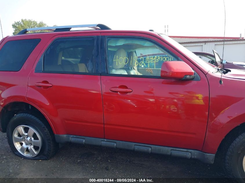 2011 Ford Escape Limited VIN: 1FMCU9EG7BKA73350 Lot: 40018244