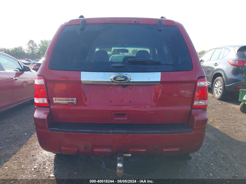 2011 Ford Escape Limited VIN: 1FMCU9EG7BKA73350 Lot: 40018244