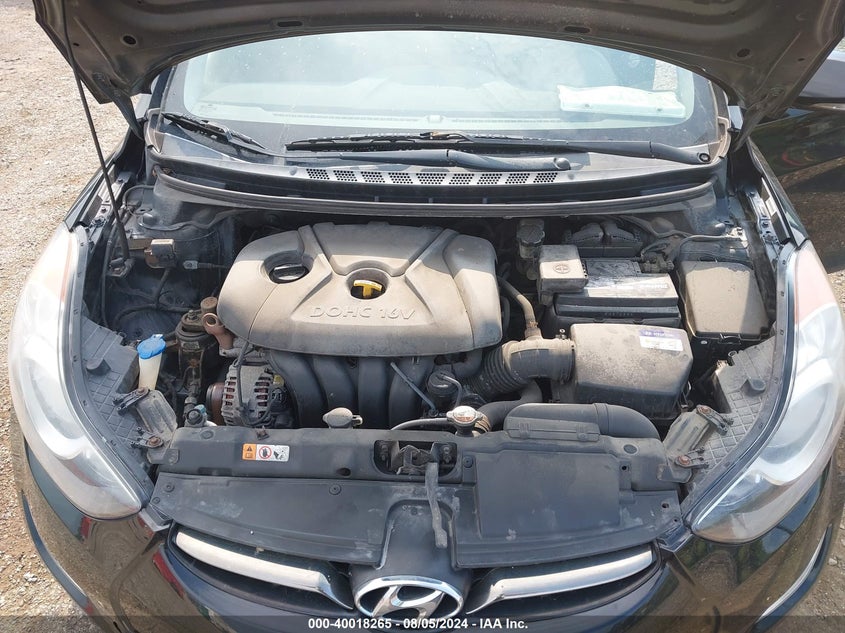 2012 Hyundai Elantra Gls/Limited VIN: KMHDH4AE0CU353794 Lot: 40018265